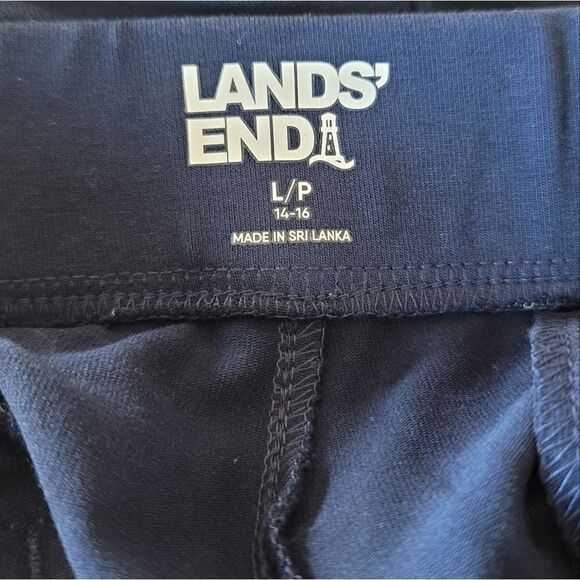 LANDS END Starfish Straight Leg Ankle Pants - Picture 6 of 10